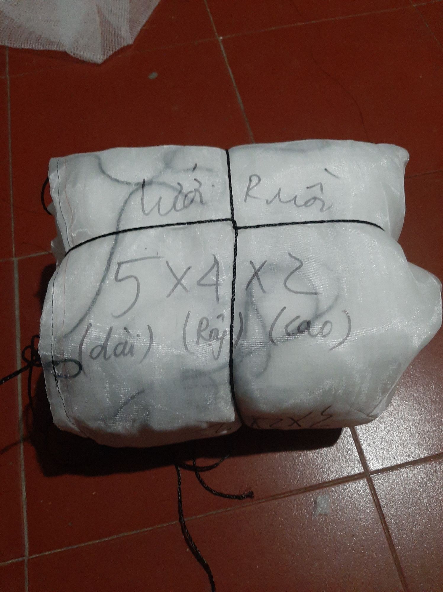 mùng nuôi ruồi lính đen 5x4x2