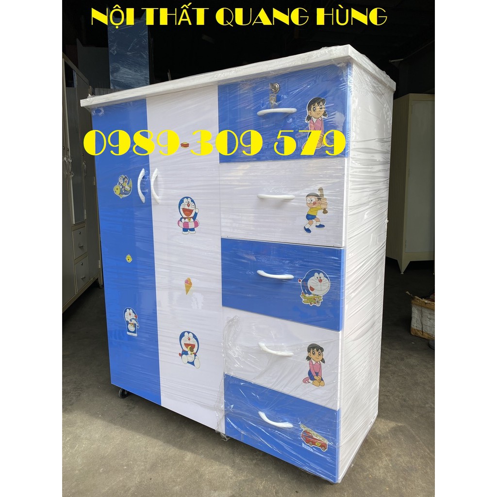 Tủ áo quần cho bé nhựa đài loan hcm