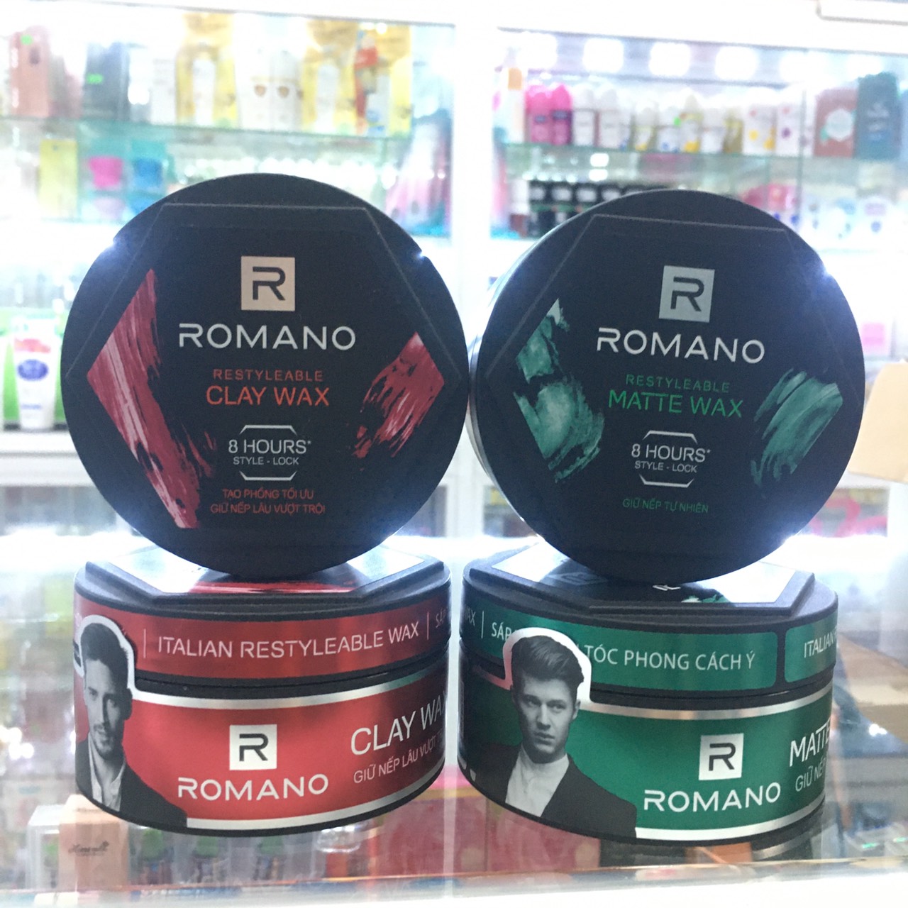 Sáp Vuốt Tóc ROMANO Dành Cho Nam mẫu mới