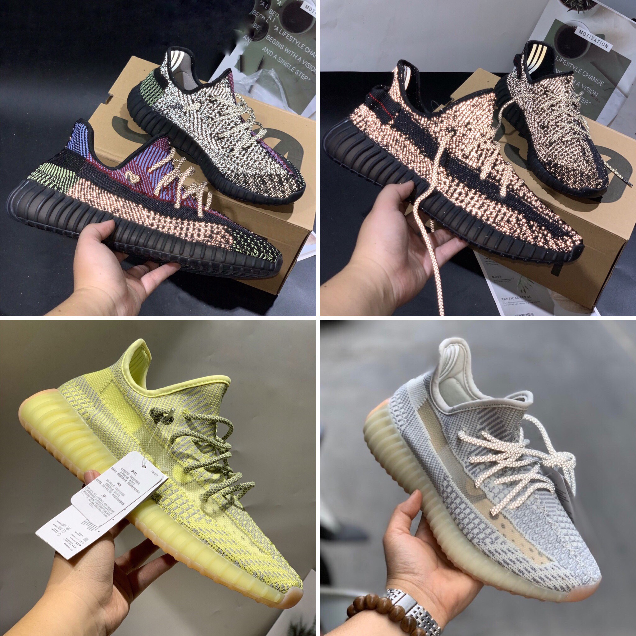 Giày yz 350 v2 Static nam nữ