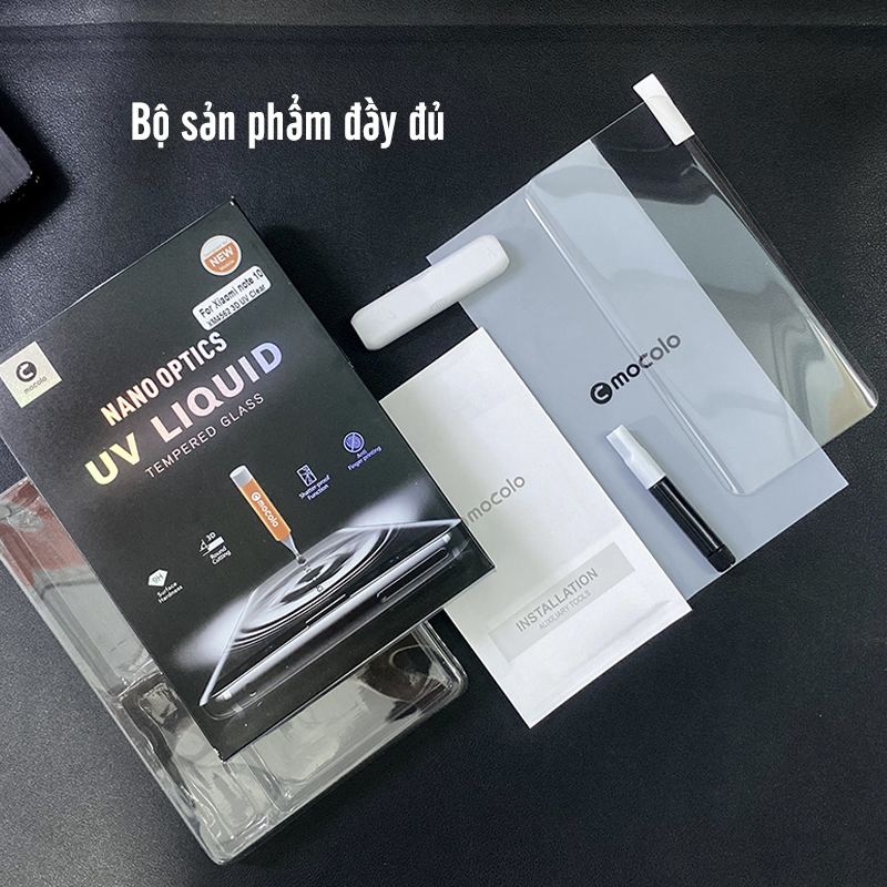 Cường lực UV Mocolo cho Xiaomi Mi Note 10 - Note 10 Pro - Note 10 Lite - Mi CC9 Pro, che camera