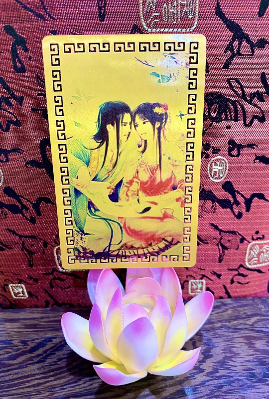 [HCM]Kim Bài Nhị Tiên Hòa Hợp Vợ Chồng Hòa Thuận Giải Nạn Chiêu Tài