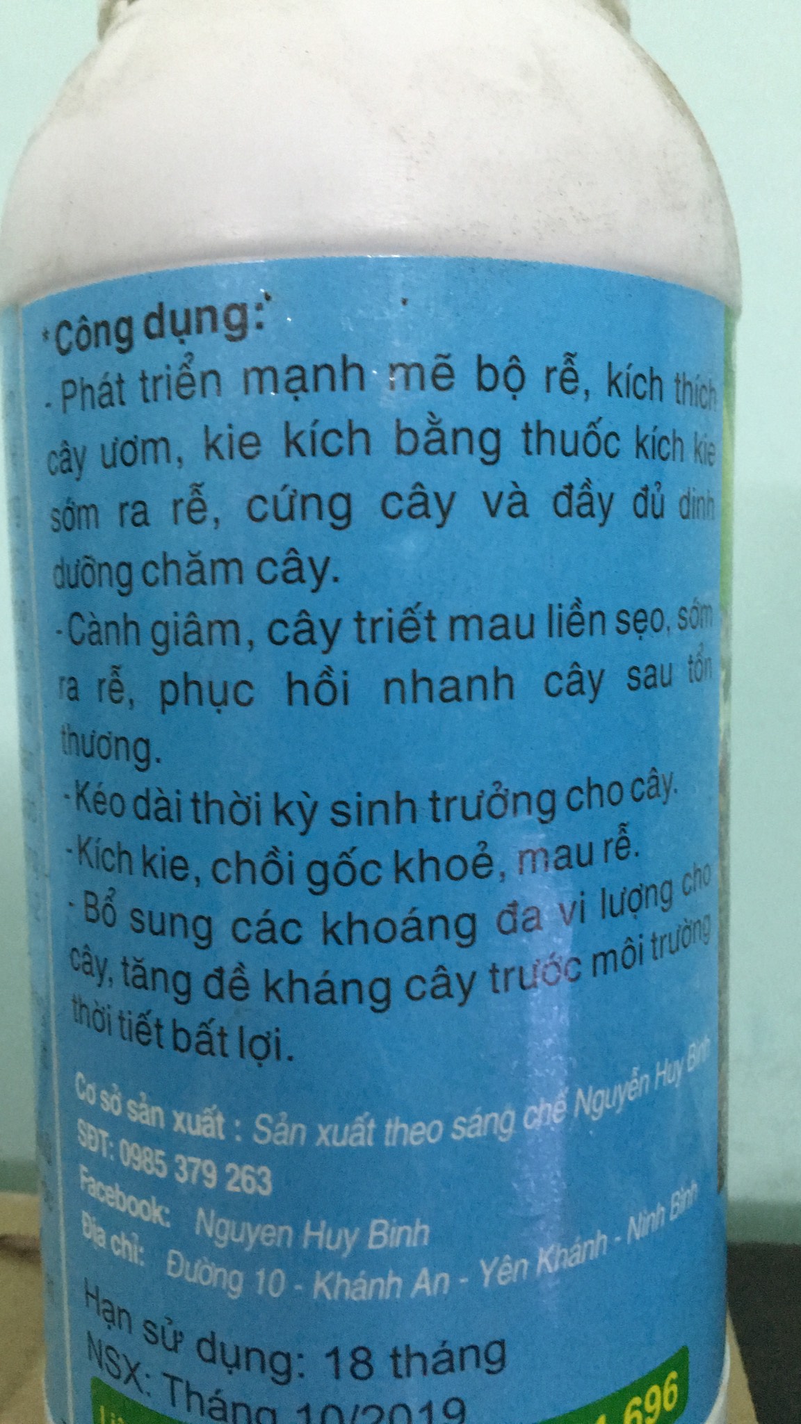 Chế phẩm kích rễ Ngọc Linh 250ml