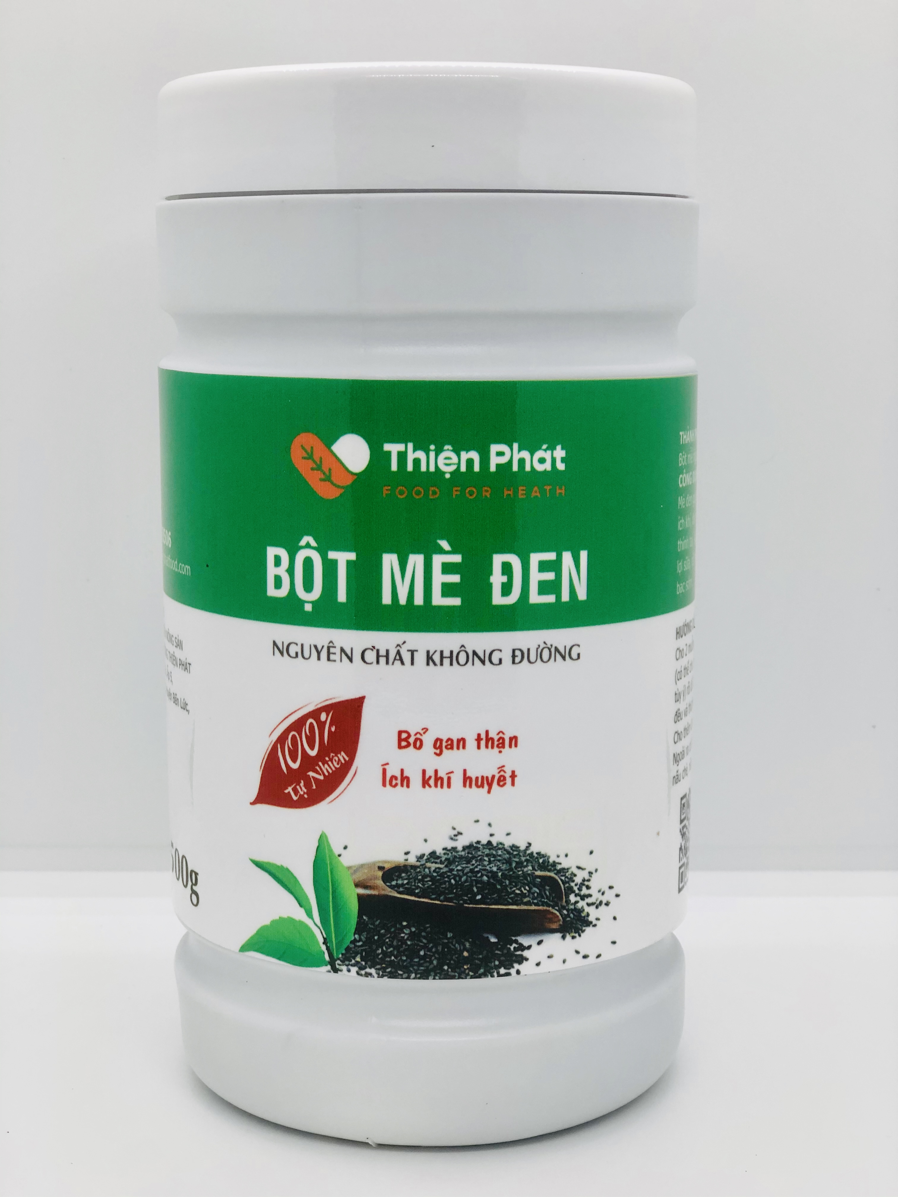 Bột mè đen Thiện Phát Nguyên Chất 100% Loại 500G