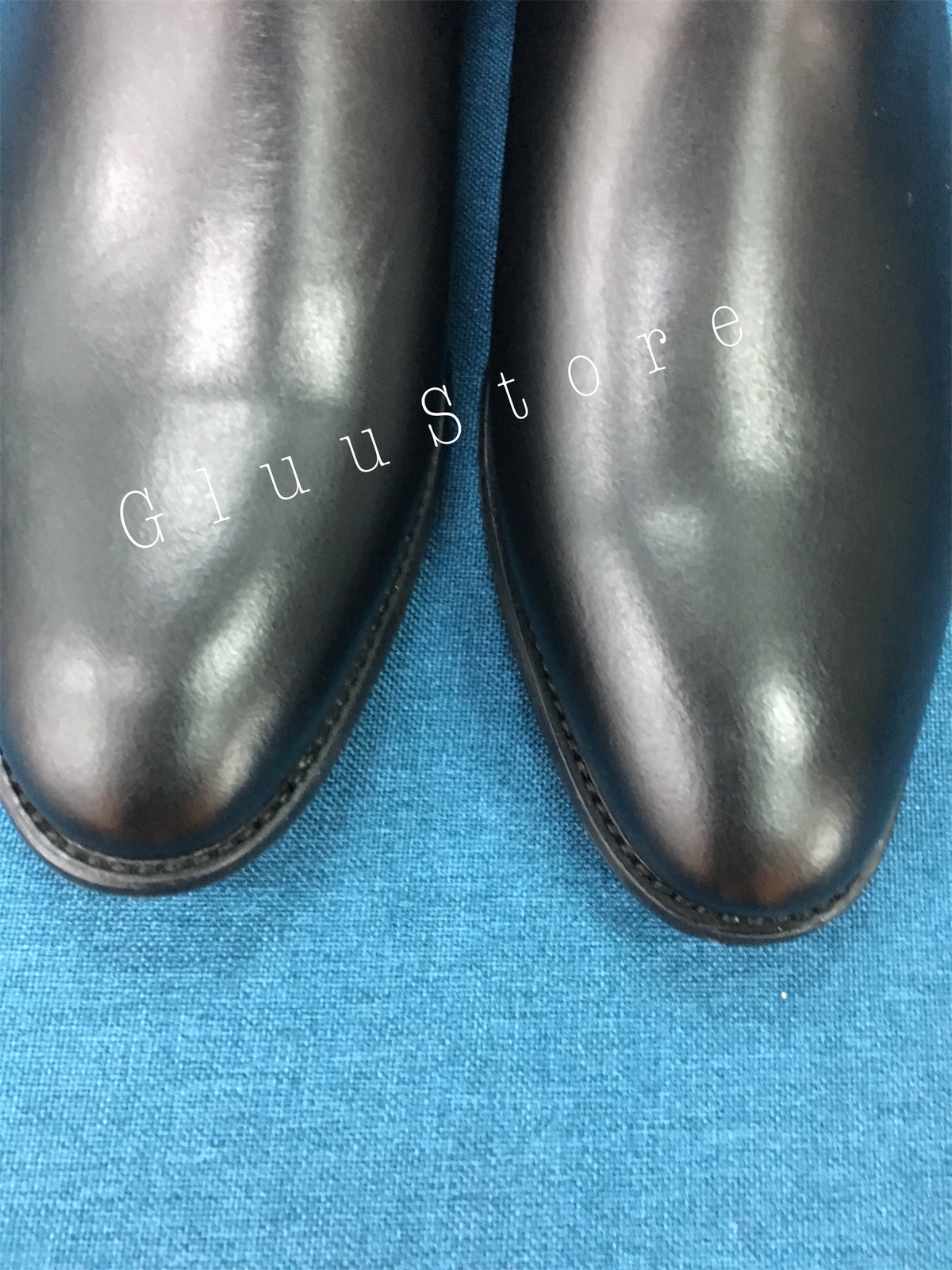 Giày da nam Chelsea Boots da bò thật Đế Phíp Gỗ Plus 2020