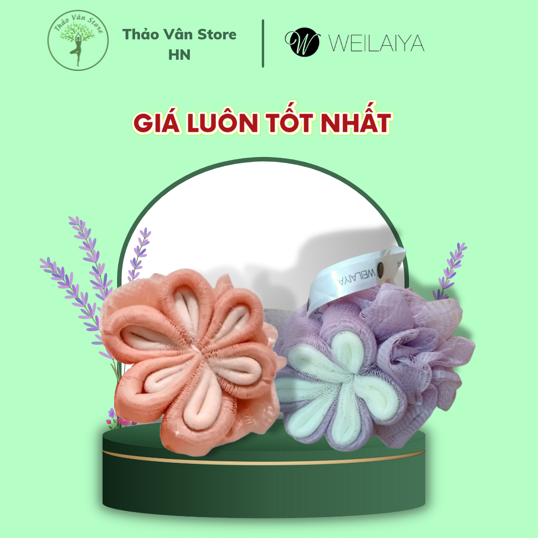 Bông tắm Weilaiya