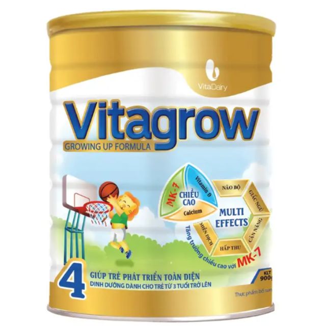 (Có tích điểm đổi quà) Sữa vitagrow số 2+ 900g
