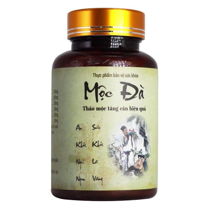 [Chính Hãng] Thảo mộc Tăng Cân Mộc Đà (Chính Hãng Độc Quyền 100%)( Hộp 60v)- Minh Khang Pharma 1