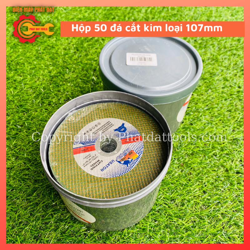 Hộp 50 Viên Đá Cắt Sắt-Inox Phi 100-Đá Cắt 1 Tấc