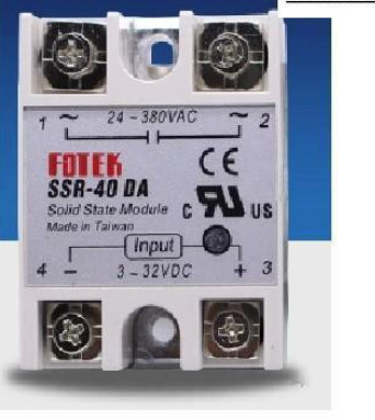 [Giá gốc] Rơ le bán dẫn, Solid State Module SSR - 40DA 40VA 40AA ( Relay Rơ le bán dẫn ) Fotek