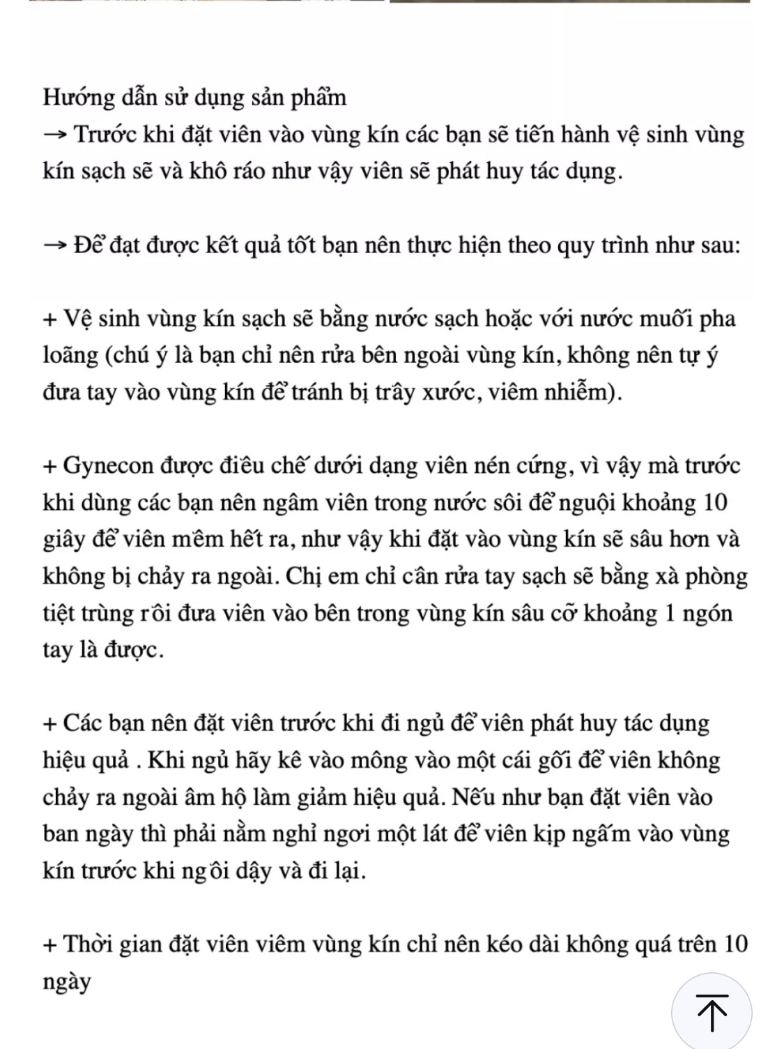 Che tên sp- viên đặt se khít vùng kín gynecon, giảm viêm, mùi hôi, khí hư thái lan