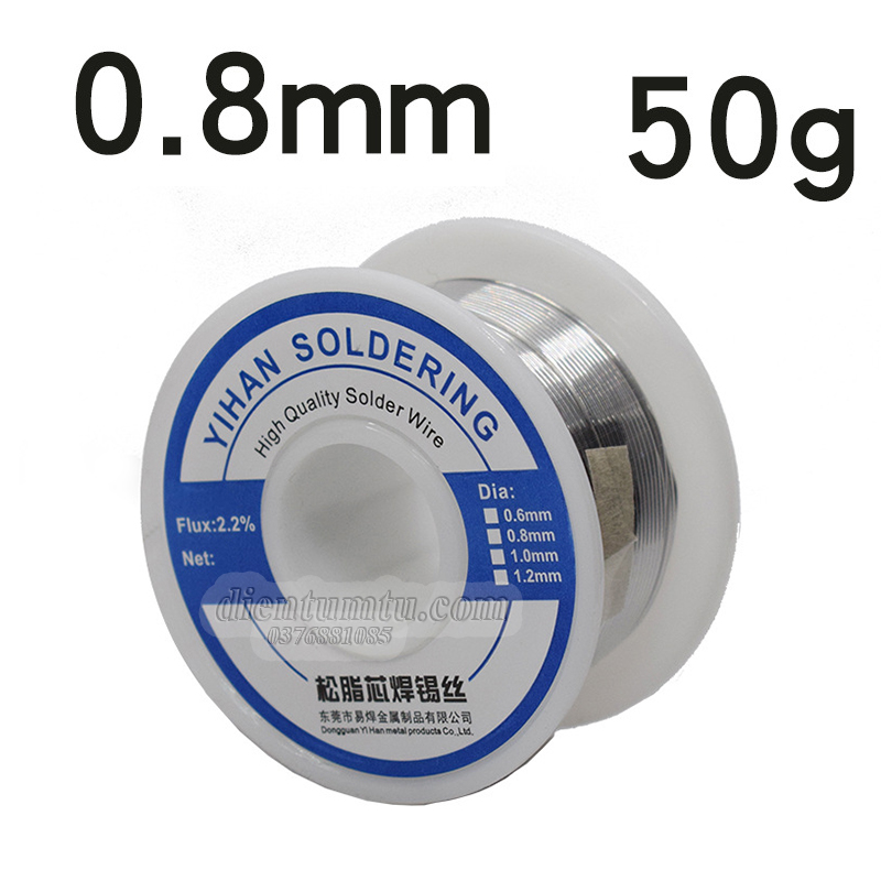 Cuộn Chì Hàn 30g 50g 100g - 67/37 60/40 0.8mm