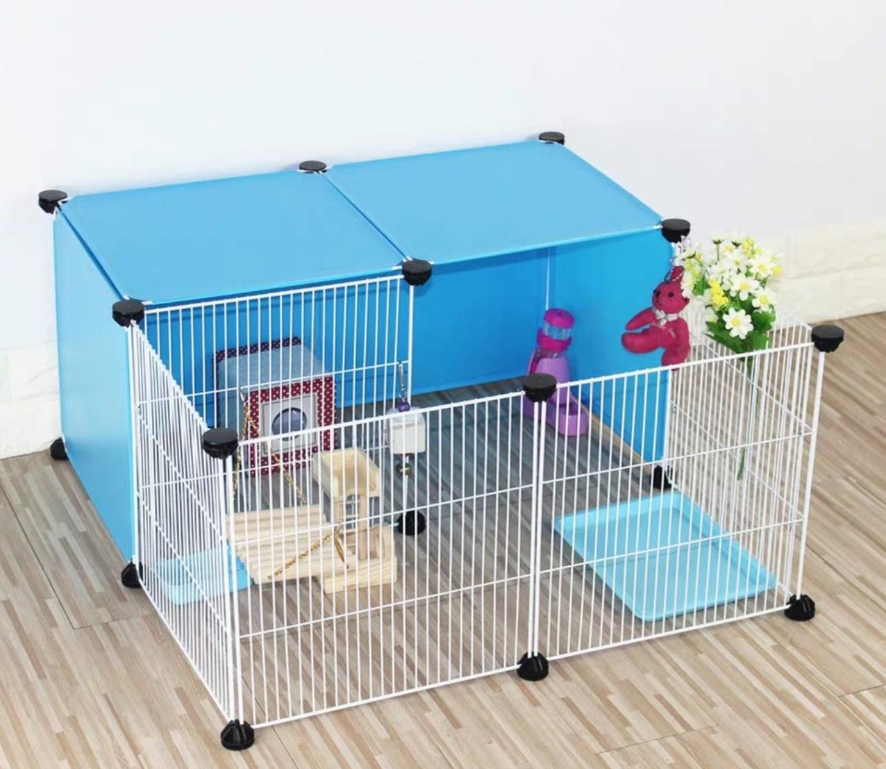 [HCM]BỘ CHUỒNG QUÂY THÚ CƯNG 11 TẤM GHÉP