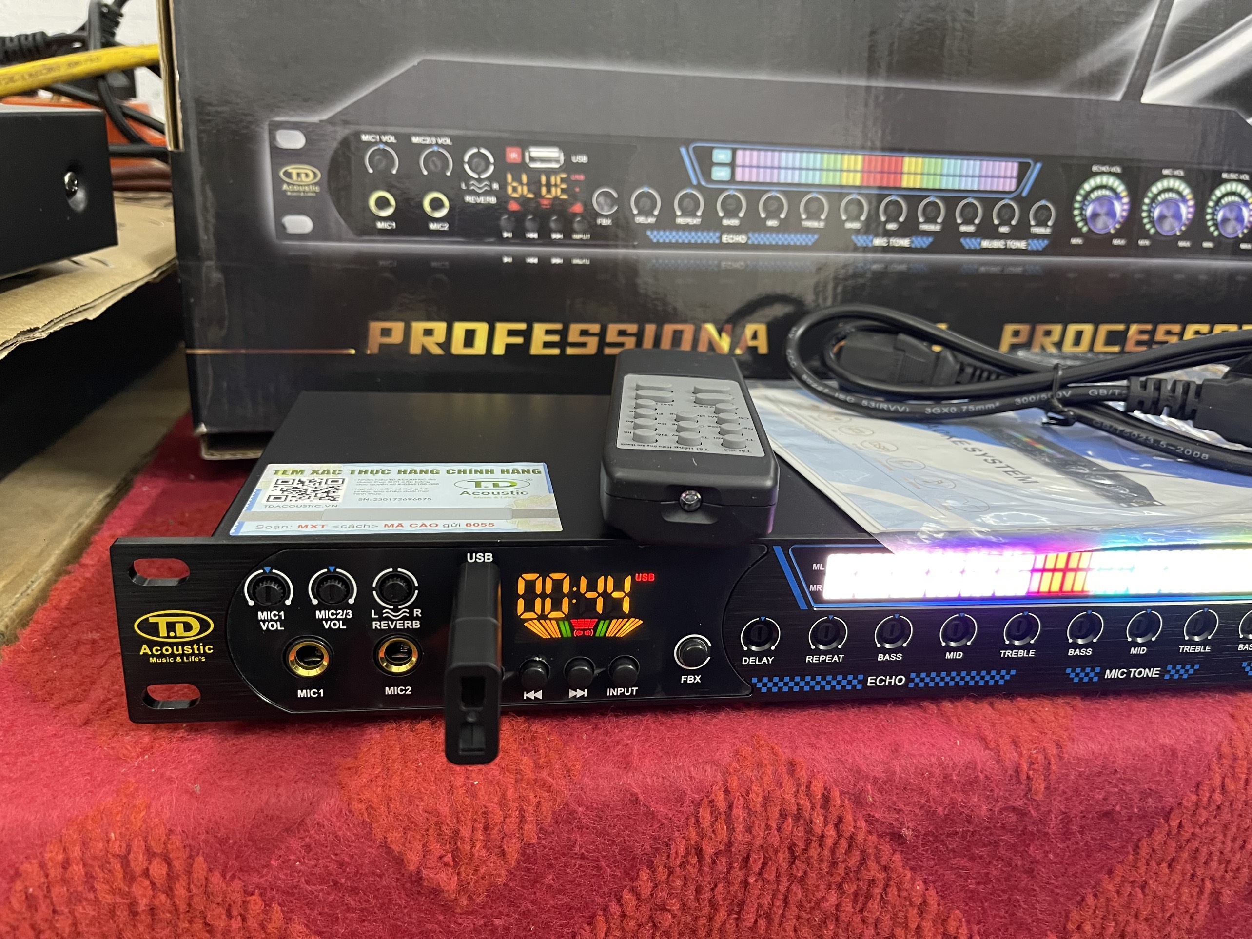 Vang Cơ Chống hú TD K30 Plus.