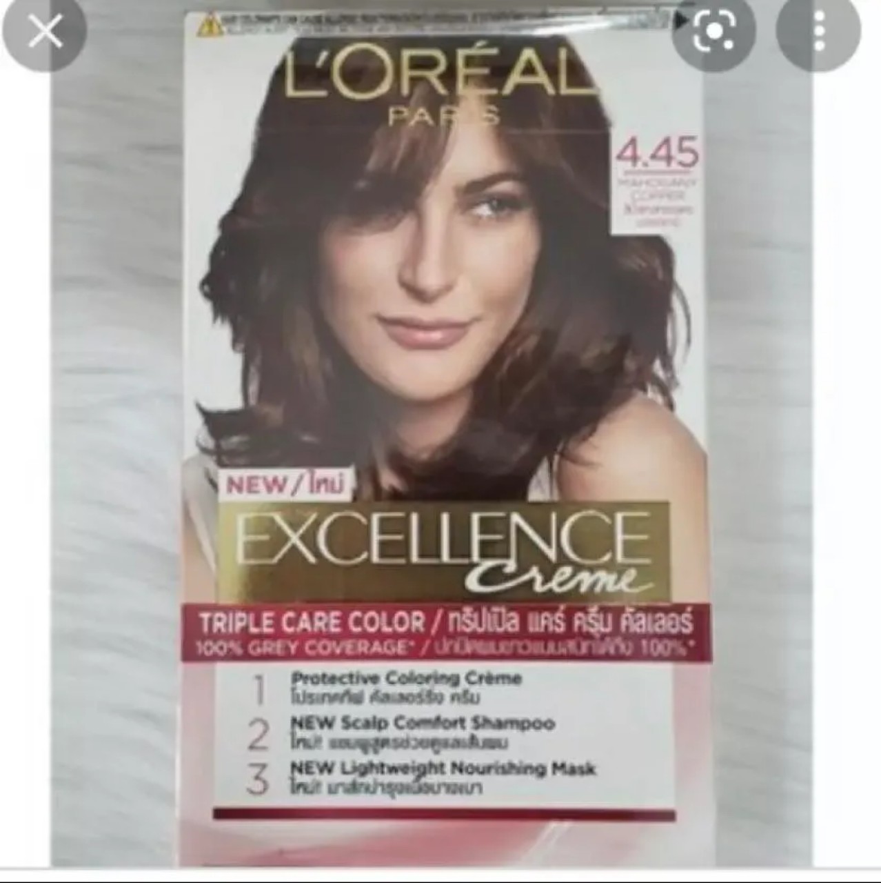 Nhuộm tóc loreal số 4.45