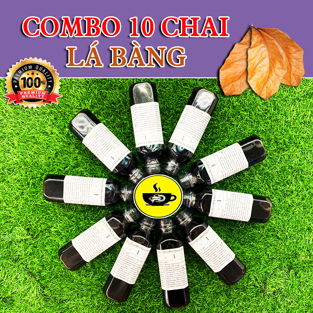 Nước Cốt Lá Bàng - Giúp Cá Sung + Khỏe Mạnh