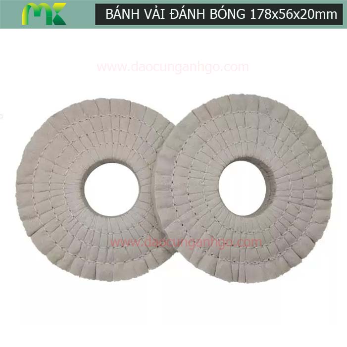 Bánh vải đánh bóng máy dán cạnh