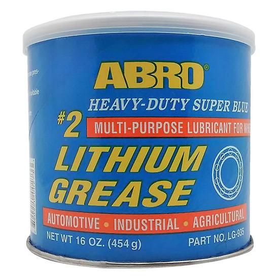 Mỡ bò ABRO LITHIUM GREASE 454g (Vàng)