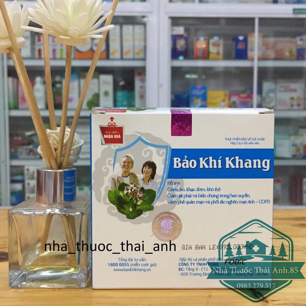 Bảo Khí Khang Lọ 120 Viên