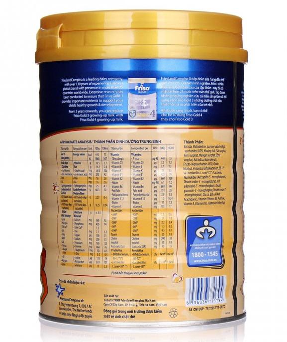 Combo 2 Lon Sữa Bột Frisolac Gold 3 850g ( cho bé 1-2 tuổi ) HSD:04/07/2025