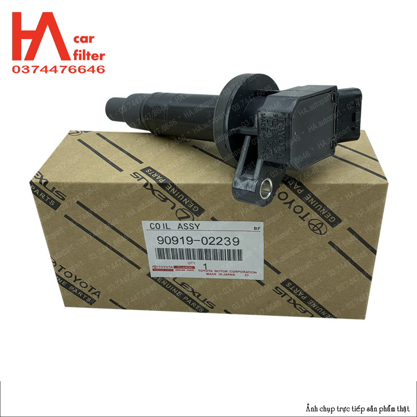 Mobin (bobin) đánh lửa Toyota Altis 2003-2007, Bảo hành 6 tháng.