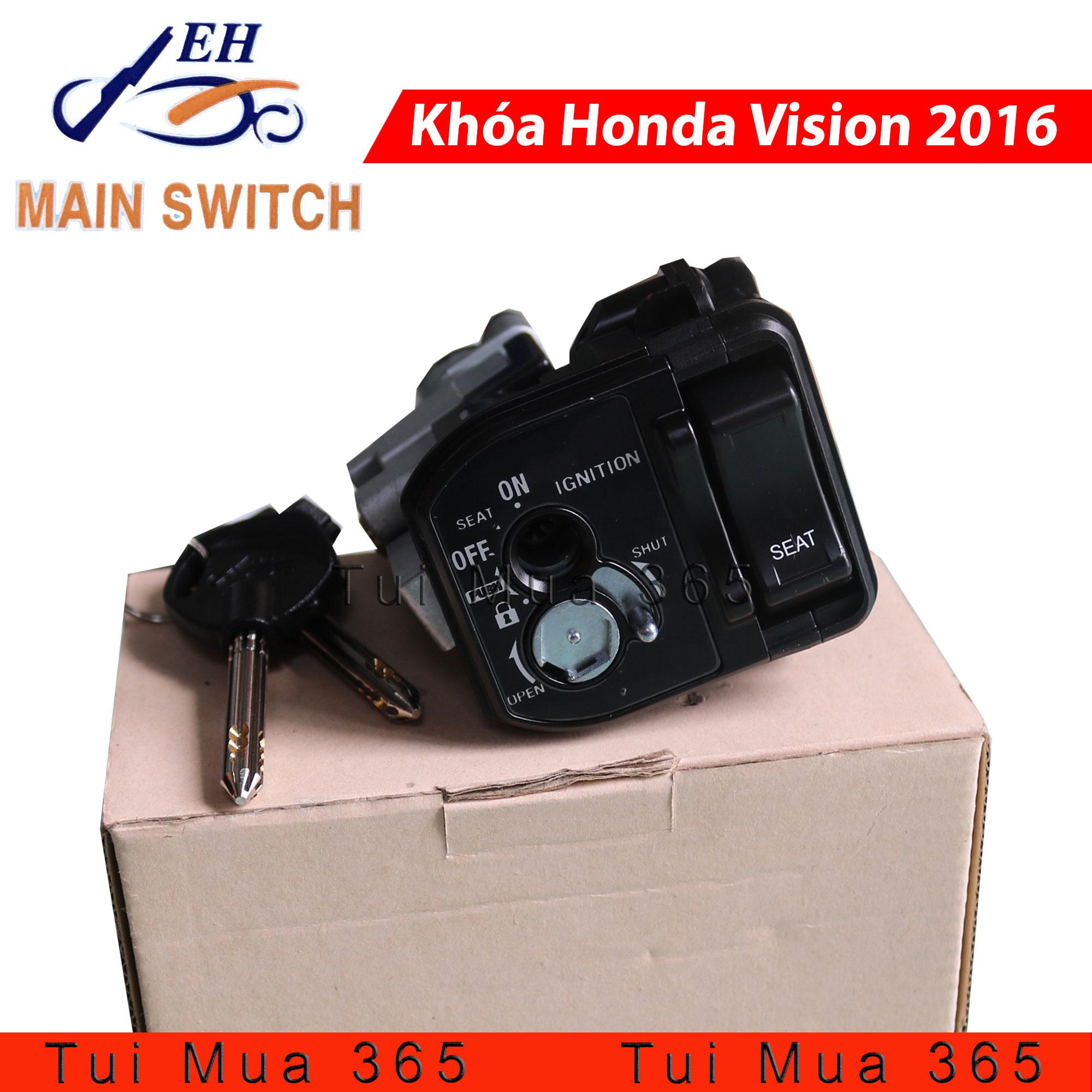 Ổ Khóa Chống Trộm 8 Cạnh Xe Vision 2016