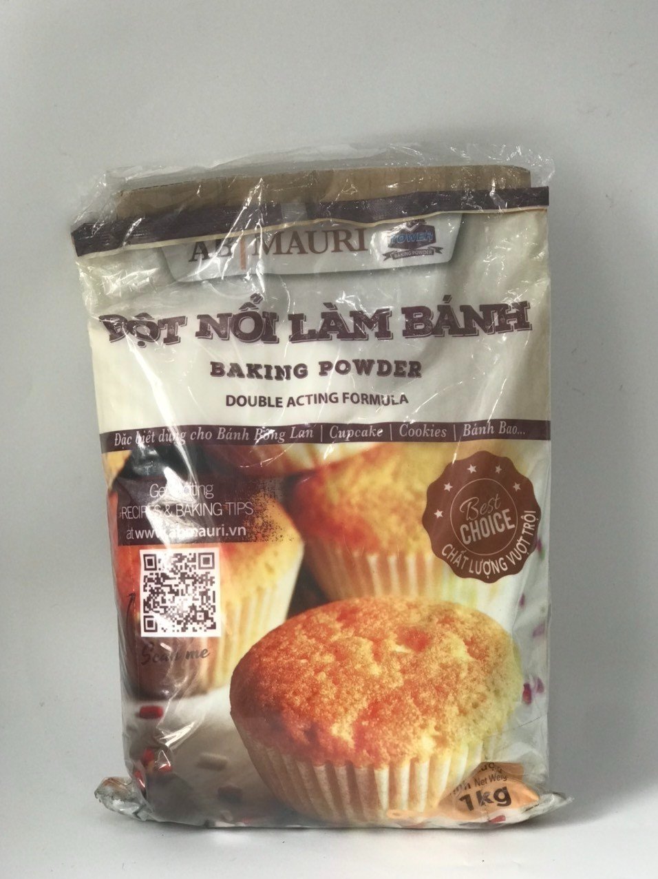 BỘT NỔI LÀM BÁNH MAURI 1KG (MAURI VN - CÓ CHIẾT)