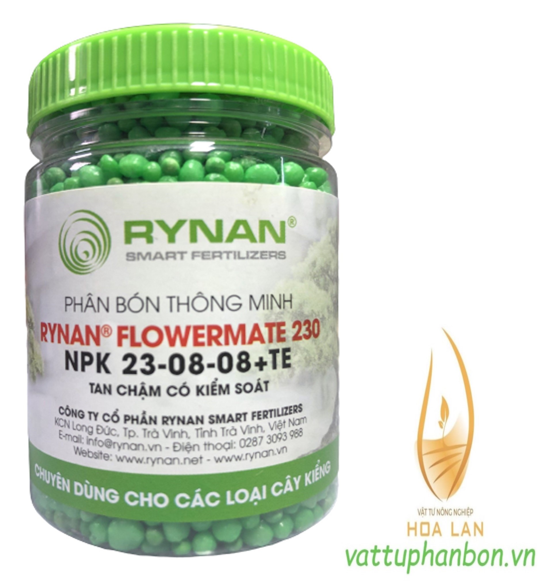 Phân bón thông minh rynan flowermate 230 npk 23-08-08+te - #505a# 150g