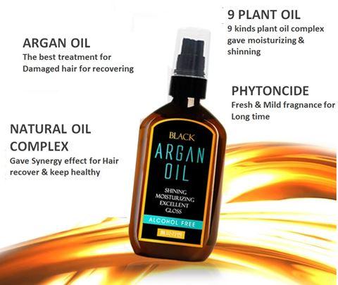 [HCM]Combo 2 chai Tinh dầu dưỡng tóc Hàn Quốc ARGAN OIL