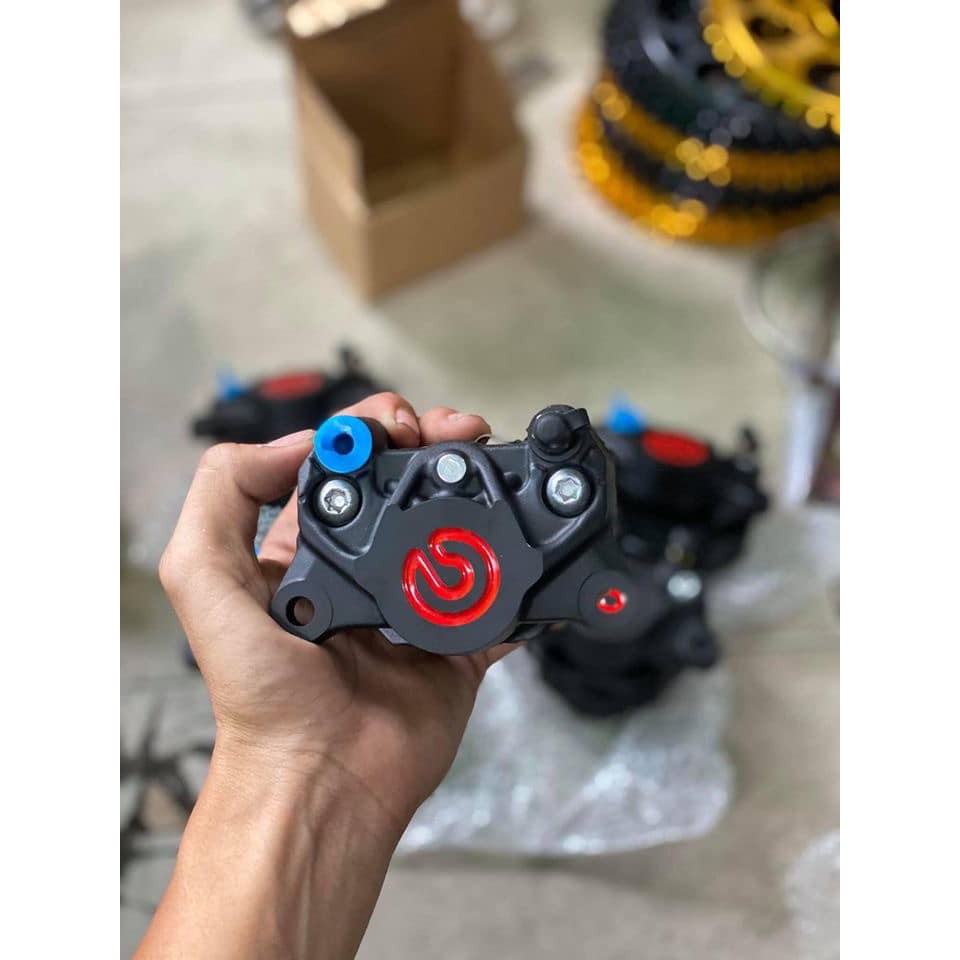 [HCM]Heo Brembo Logo Đỏ 2 Pic Đối Xứng Gắn Mọi Loại Xe Màu Mới 2020 Đẹp