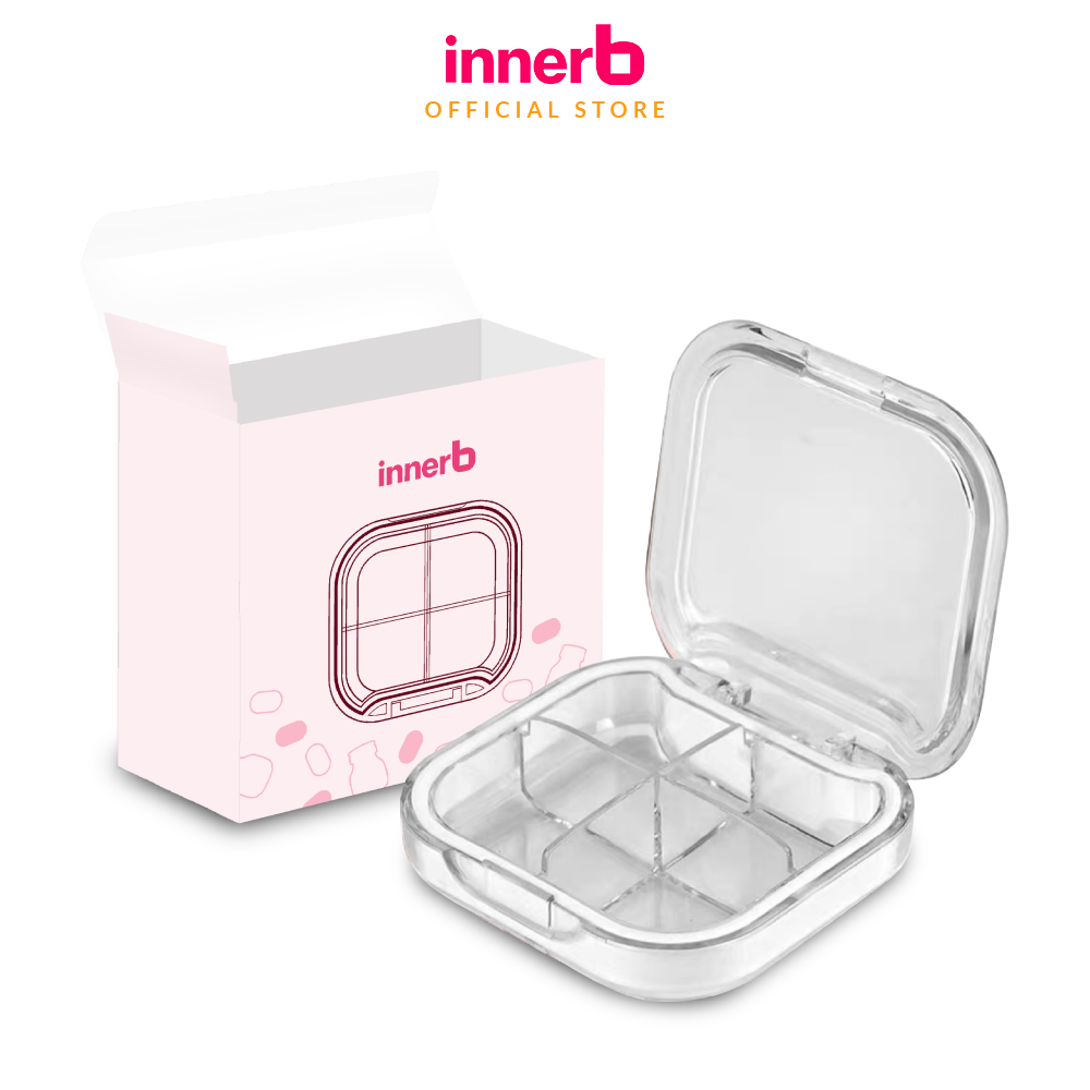 [GIFT] Hộp đựng thuốc màu trắng innerB