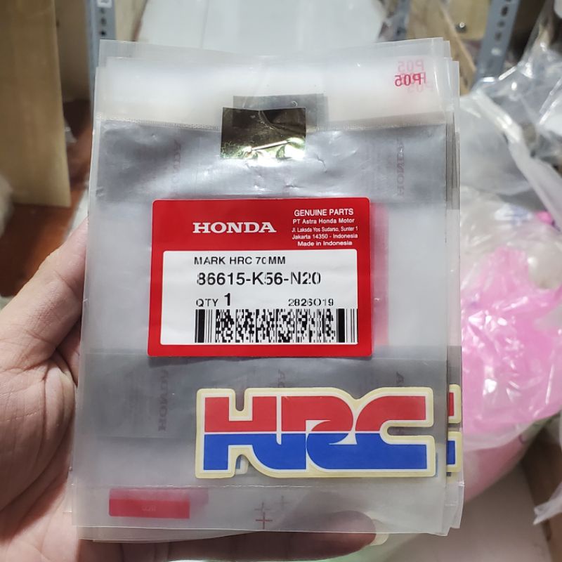New Hrc Sonic Zin Stamp - 86615-K56-N20