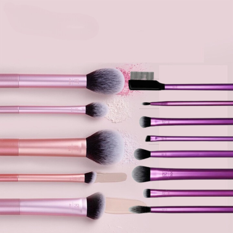 Bộ cọ 13 cây đầy đủ RT Real Techniques Face Essentials 04183 & Everyday Eye Essentials 01991