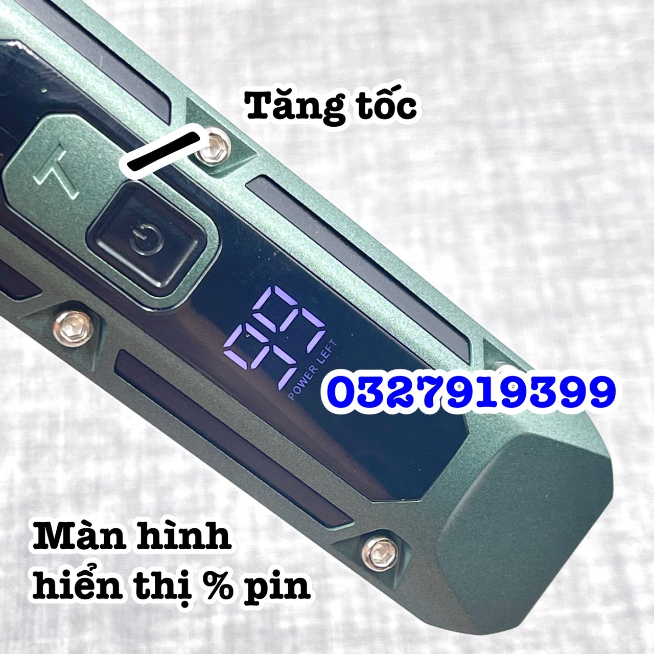 Tông đơ cắt tóc cao cấp VGR 696 có tăng tốc