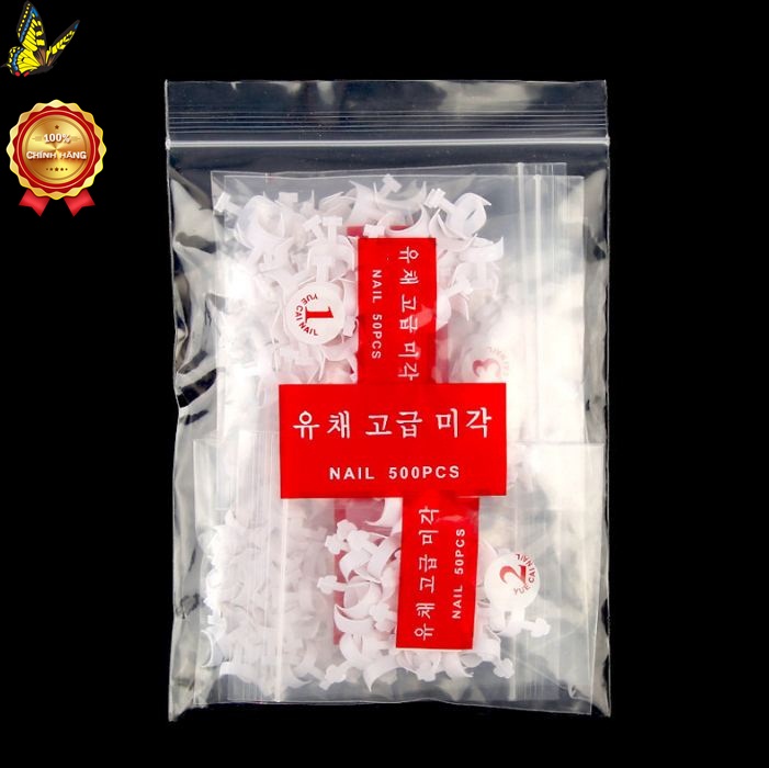 Móng úp móng nối chân bịch 500 móng