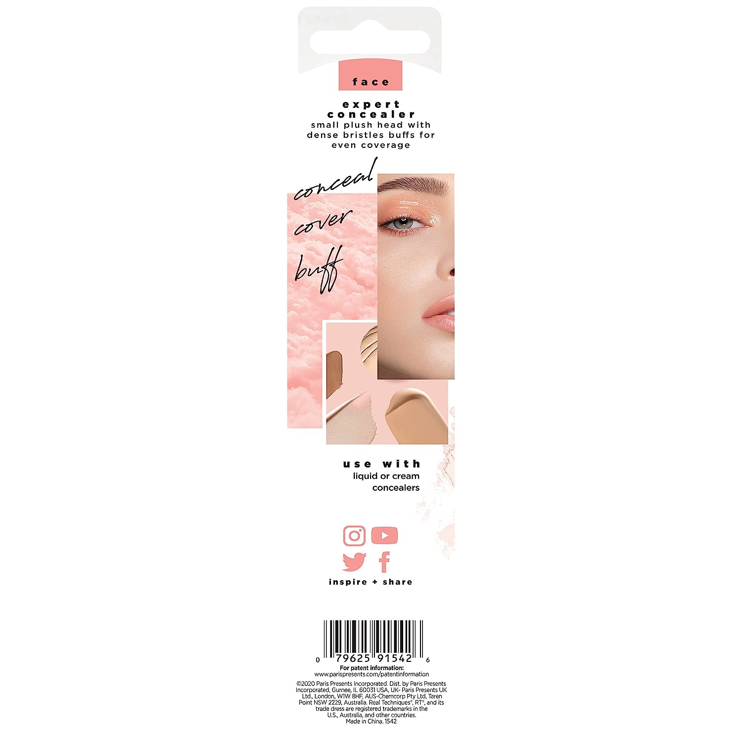 Cọ che khuyết điểm RT Real Techniques Expert Concealer 245 Makeup Brush 91593