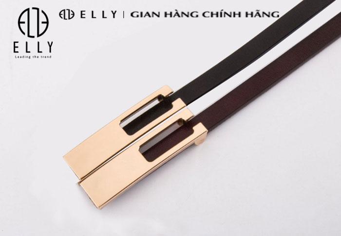 [Brand Day] Dây lưng nữ cao cấp da thật ELLY – ED21