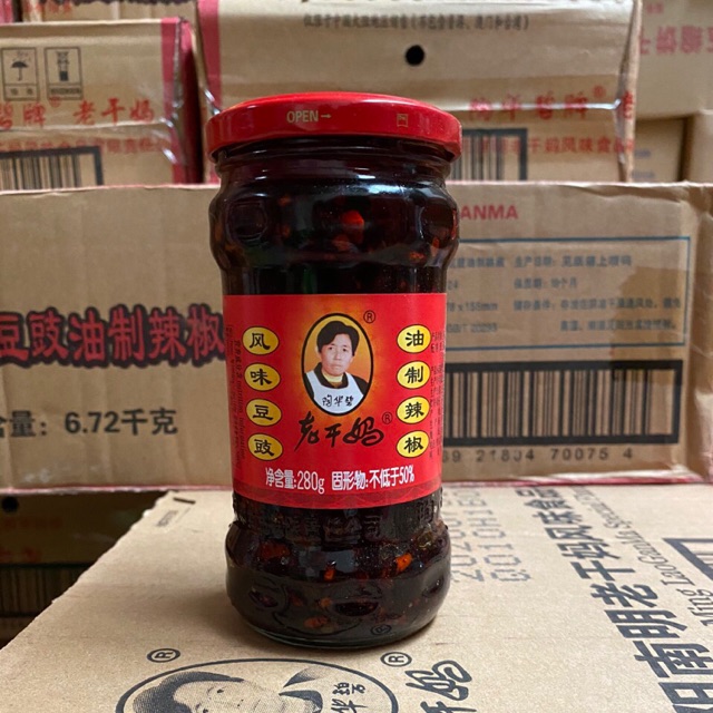 Ớt Trưng Dầu Laoganma 280G/Chai