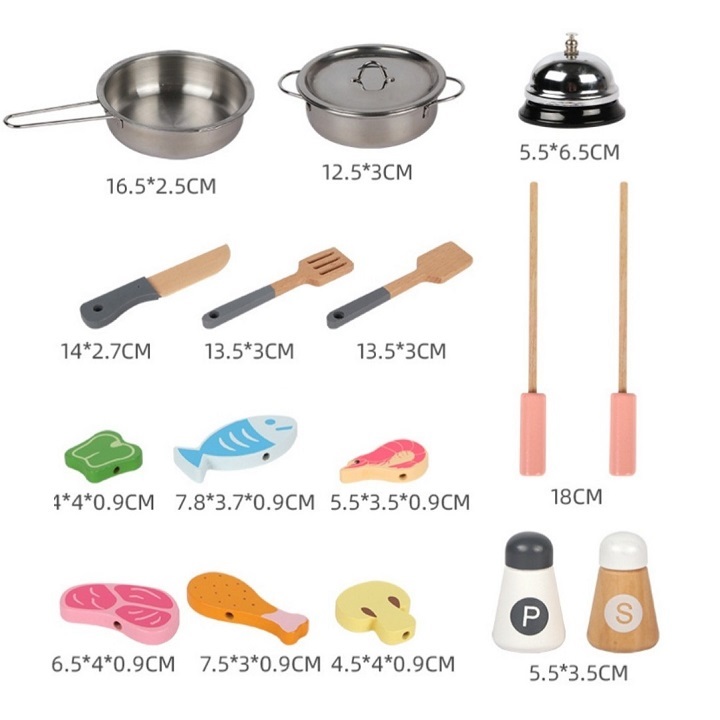 bộ đồ chơi kệ bếp cho bé - bộ đồ chơi kệ bếp