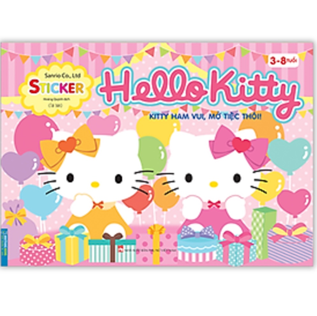 Sách - Hello Kitty - Kitty ham vui , mở tiệc thôi !