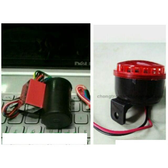 COMBO Chống Trộm Xe Máy + Còi Hú