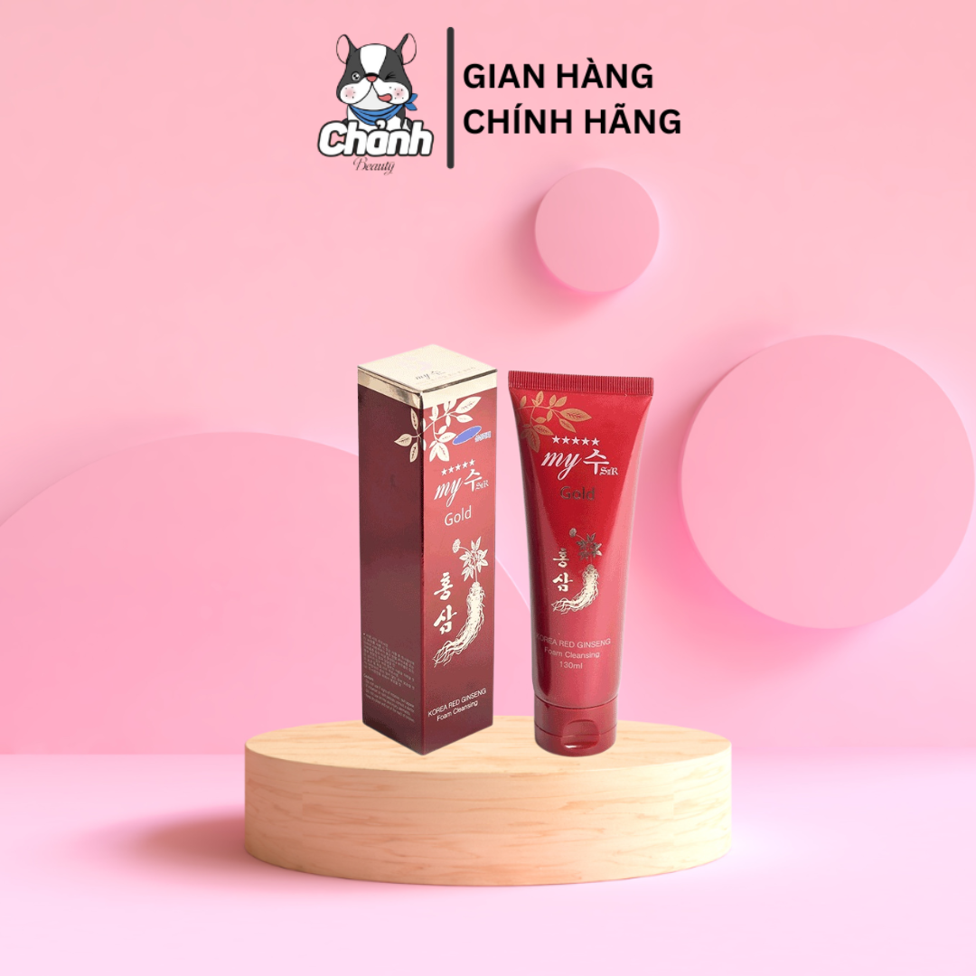 Sửa Rửa Mặt Sâm My Gold Hàn Quốc