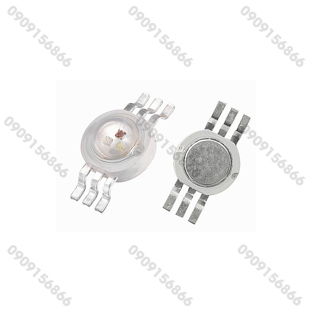 Chip led luxeon rgb 3w siêu sáng, đế đồng