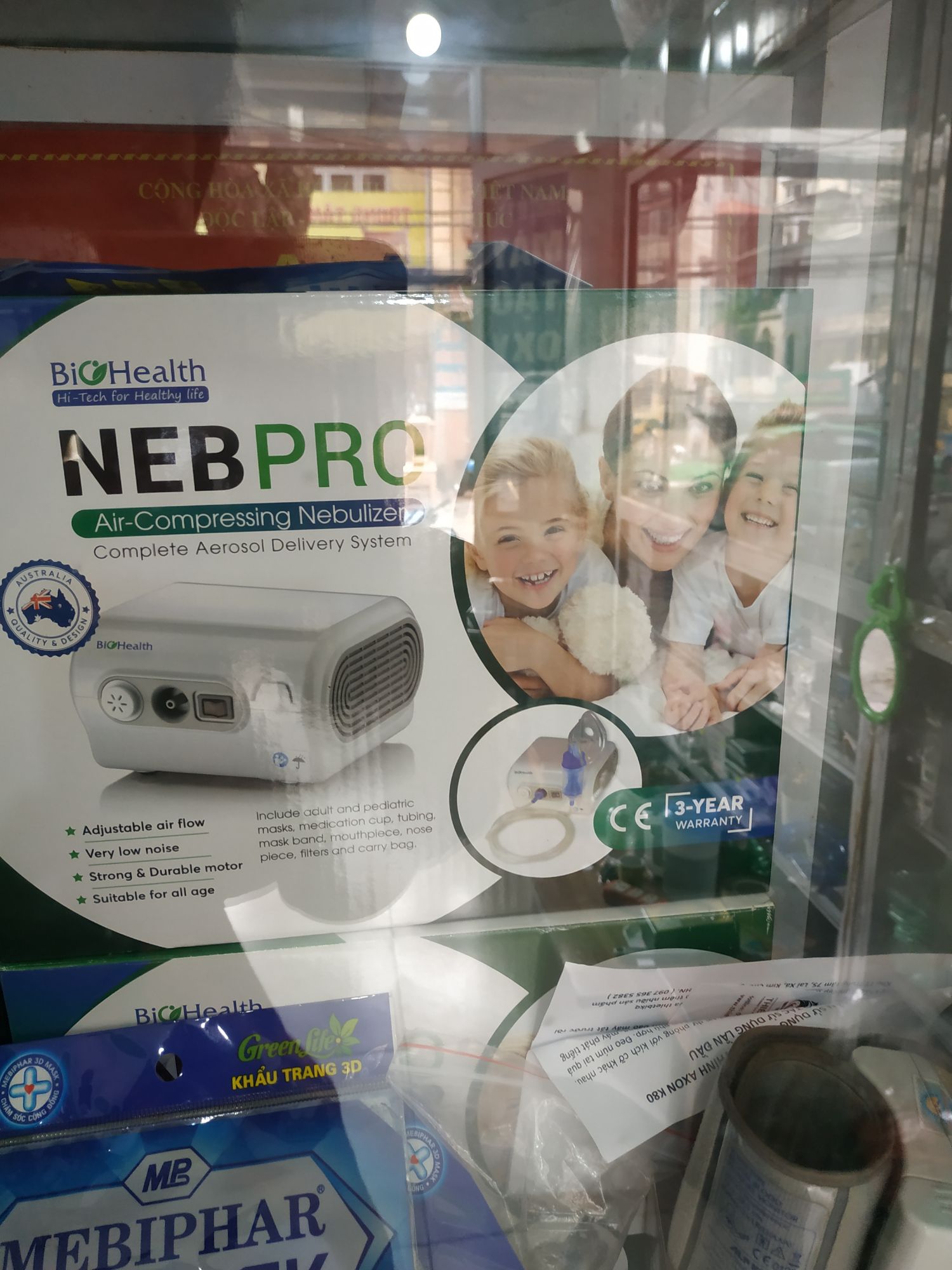 máy xông khí dung Nebro