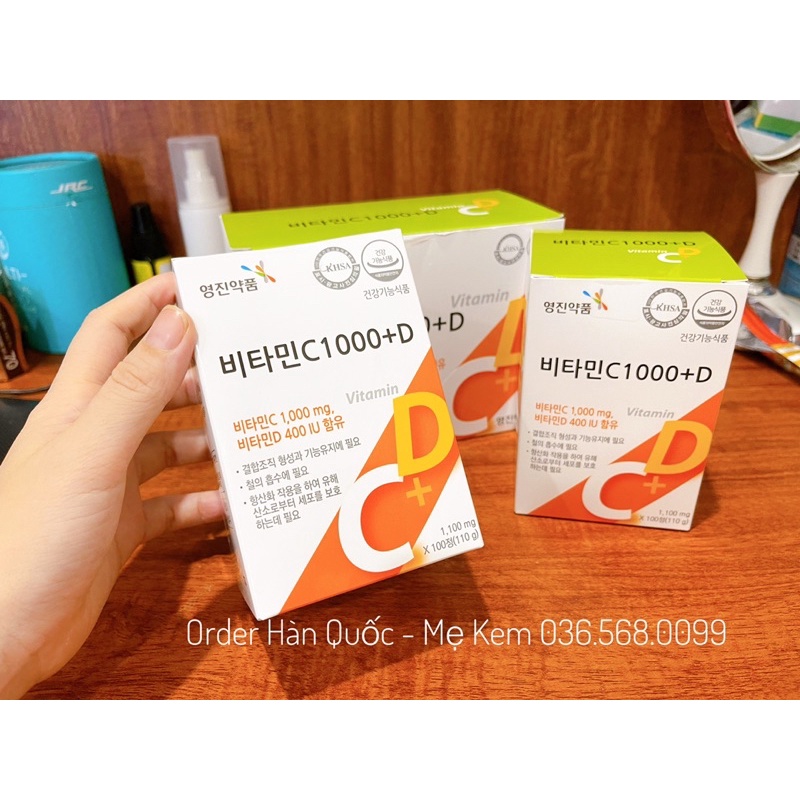 Vitamin c&d 1000mg