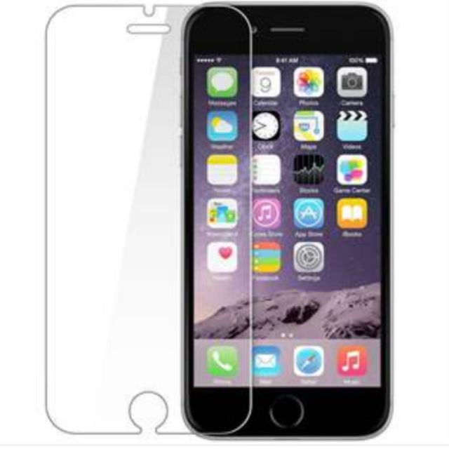Bộ 3 dán kính cường lực iphone 6 plus/ 6s plus - trong suốt123123