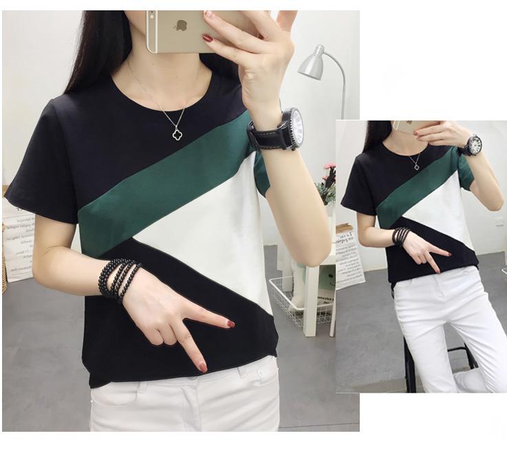 [HCM]Áo Kiểu Nữ Phối Ghép Màu