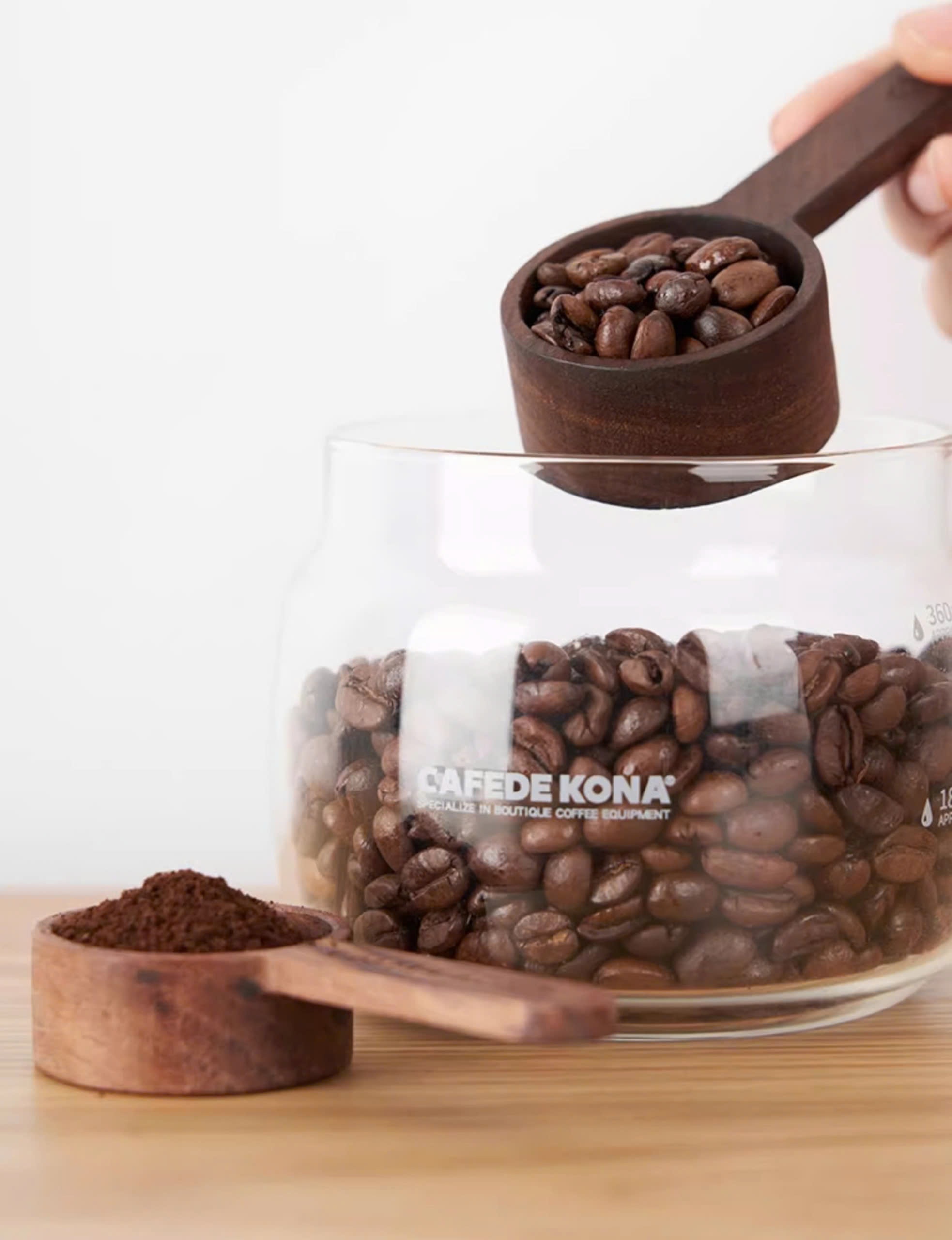[HCM]Muỗng gỗ đong cà phê Cafede Kona