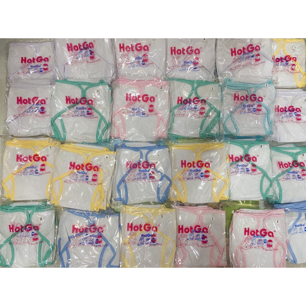 Set 5 Tã dán vải hiệu Hotga cho bé Sơ Sinh (3-10kg)