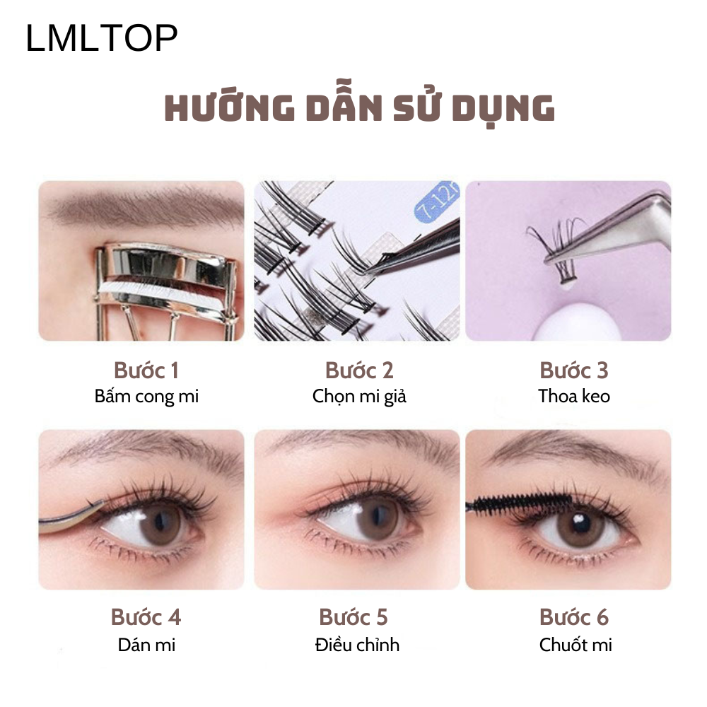 （HCM)-Lông mi giả-Keo dán lông mi giả